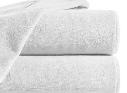 Ręcznik 50x90 AMY szybkoschnący biały z mikrofibry
