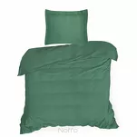 Poszewka bawełniana NOVAC ciemna zieleń 50x70 z 4 cm zakładką - 5
