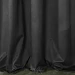Zasłona gotowa na przelotkach 140x250 ROSA welwetowa czarna Design 91 - 5