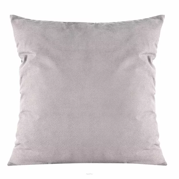 Poszewka welwetowa 45x45 MILO stalowa strukturalna