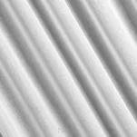 Firana na przelotkach 140x250 MARGO biała błyszcząca o gęstym drobnym splocie - 5