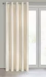 Zasłona na przelotkach 140x250 VILLA welwetowa jasny beż jednokolorowa o aksamitnej strukturze - 9