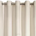Zasłona na przelotkach 140x250 VILLA welwetowa jasny beż jednokolorowa o aksamitnej strukturze - 7