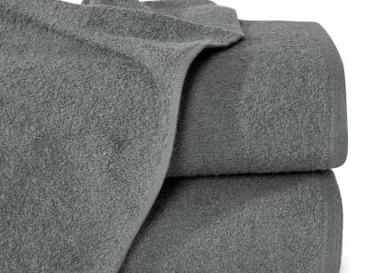 Ręcznik bawełniany 70x140 GŁADKI 1 jednokolorowy stalowy