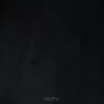 Zasłona na przelotkach 140x250 DANI welwetowa czarna jednokolorowa zdobiona w dolnej części falbanami - 2