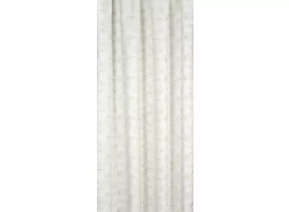 Zasłona gotowa na taśmie 140x300 MARIGOLD zaciemniająca biała ze złotym nadrukiem liści lilii wodnej