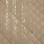 Narzuta z mikrofibry 220x240 BLINK 1 beżowa pikowana ze srebrnym przecieranym wzorem Design 91 - 4