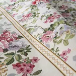 Obrus gobelinowy 140x180 4088 naturalny różowy wzór kwiatu wiśni - 2