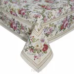 Obrus gobelinowy 140x180 4088 naturalny różowy wzór kwiatu wiśni - 5