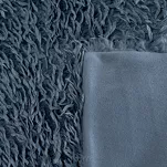 Koc futrzany 130x270 ADORE granatowy - 3