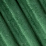 Zasłona na taśmie 140x270 MELANIE welwetowa butelkowa zieleń o aksamitnej strukturze - 5