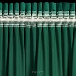 Zasłona na taśmie 140x270 MELANIE welwetowa butelkowa zieleń o aksamitnej strukturze - 11