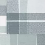 Komplet ścierek kuchennych 2x50x70 MONA grafitowe w kratkę z bawełny - 5