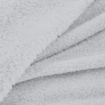 Koc na fotel 70x160 LORI srebrny puszysty jednokolorowy z kolekcji Design 91 - 3