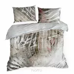 Pościel z makosatyny 160x200 EVA 19 Eva Minge szara z designerskim wzorem z kolekcji Premium - 6