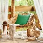 Poszewka na taras 45x45 GARDEN 3 zielona wodoodporna - 6