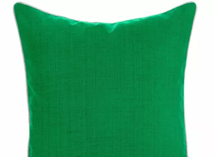 Poszewka jednokolorowa 45x45 GARDEN 3 zielona na taras wodoodporna