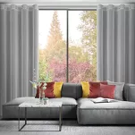 Zasłona na przelotkach 140x250 ADELA stalowa o strukturze siatki - 8