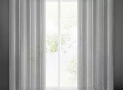 Zasłona na przelotkach 140x250 ADELA stalowa o strukturze siatki