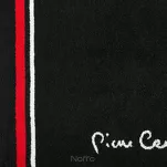 Ręcznik DARIO 70x140 Pierre Cardin czarny zdobiony kontrastową bordiurą z napisami Pierre Cardin - 3