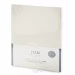 Prześcieradło z bawełny renforce z gumką 220x200 kremowe BASIC - 5