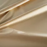 Obrus 140x300 GLAMO beżowy z bieżnikiem 33x300 połyskującym złotą nicią - 3