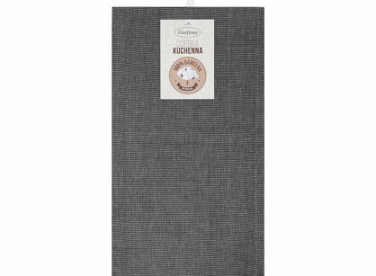 Komplet ścierek kuchennych 2x50x70 KARIN stalowe w pasy z bawełny