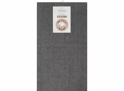 Komplet ścierek kuchennych 2x50x70 KARIN stalowe w pasy z bawełny