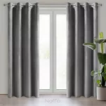 Zasłona  na przelotkach 140x250 ROSA welwetowa stalowa Design 91 - 10