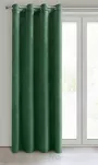 Zasłona gotowa na przelotkach 140x250 ROSA welwetowa ciemna zieleń Design 91 - 11