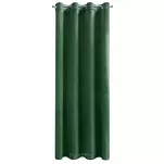 Zasłona gotowa na przelotkach 140x250 ROSA welwetowa ciemna zieleń Design 91 - 10