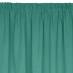 Zasłona gotowa na taśmie 135x270 PARISA zaciemniająca turkusowa jednokolorowa Design 91 - 5