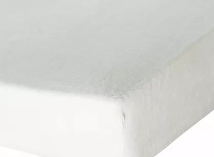 Prześcieradło z polaru FLANO z gumką kremowe 220x200 puszyste