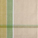 Ścierka kuchenna 50x70 OLIVIA 1 zielona w jodełkę z bawełny - 2