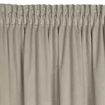 Zasłona gotowa na taśmie 140x300 ELIZA welwetowa beżowa jednokolorowa z drobnym wzorem - 15
