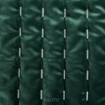 Narzuta welwetowa 170x210 FRIDA 1 ciemna zieleń pikowana przeszywana zdobiona błyszczącą nicią - 4