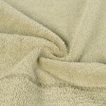 Ręcznik 50x90 MARI beżowy z welurową bordiurą w pasy 500 g/m2 - 3