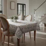 Obrus gobelinowy 140x180 1342 naturalny wzór roślinny - 5