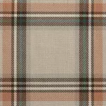 Bieżnik gobelinowy 40x140 PIRITU ceglany w kratkę z nicią metaliczną - 2