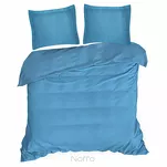 Poszewka bawełniana NOVAC ciemny niebieski 70x90 z 5 cm zakładką - 4