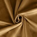 Zasłona na taśmie 140x270 MELANIE welwetowa miodowa o aksamitnej strukturze - 3
