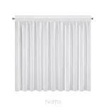 Firana na taśmie 350x150 ELPIDIA biała z matowej etaminy - 6