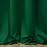 Zasłona gotowa na taśmie 140x270 SIBEL welwetowa Pierre Cardin ciemna zieleń jednokolorowa - 6