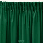 Zasłona gotowa na taśmie 140x270 SIBEL welwetowa Pierre Cardin ciemna zieleń jednokolorowa - 4