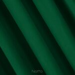 Zasłona na taśmie 140x270 SIBEL welwetowa Pierre Cardin ciemna zieleń jednokolorowa - 8