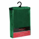 Zasłona na taśmie 140x270 SIBEL welwetowa Pierre Cardin ciemna zieleń jednokolorowa - 5