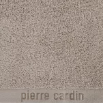 Ręcznik 50x90 EVI Pierre Cardin ciemny beż zdobiony bordiurą w kolorze ręcznika z logo marki - 3