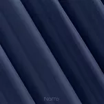 Zasłona na przelotkach 140x250 RITA jednokolorowa granatowa z miękkiej tkaniny - 6