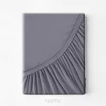 Prześcieradło z bawełny jersey 3 z gumką stalowe 140x200 - 4