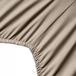 Prześcieradło z mikrowłókna z gumką 140x200 SOFT beżowe Design 91 - 6